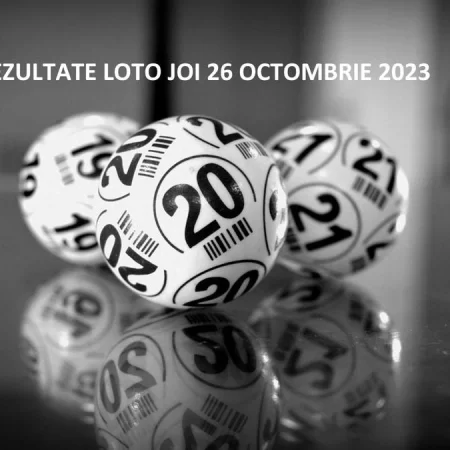 Rezultate loto 6/49, Joker si 5/40 – Joi 26.10.2023