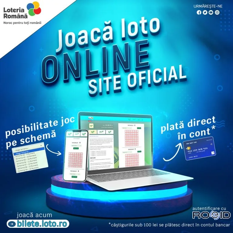 Loteria Romana si-a lansat propria platforma de joc online.bilete.loto