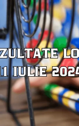 Rezultate Loto 11 iulie 2024 – Loto 6/49, Loto 5/40, Joker și Noroc. Report cumulat la categoria I de peste 2,73 milioane de euro
