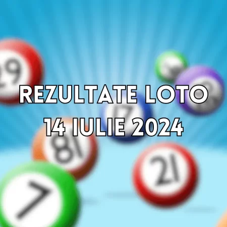 Rezultate Loto 14 iulie 2024 – Loto 6/49, Loto 5/40, Joker și Noroc. Report cumulat la categoria I de peste 2,84 milioane de euro