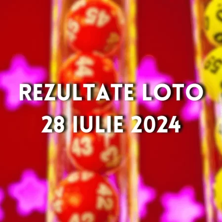 Rezultate Loto 28 iulie 2024 – Loto 6/49, Loto 5/40, Joker și Noroc. Report cumulat la categoria I de peste 3,45 milioane de euro