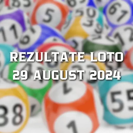 Rezultate Loto 29 august 2024 – Loto 6/49, Loto 5/40, Joker și Noroc. Report cumulat la categoria I de peste 4,95 milioane de euro