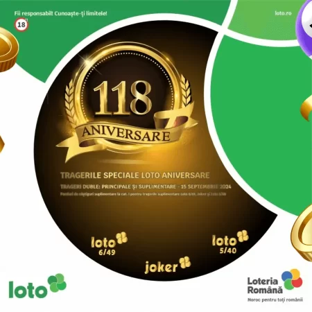 Tragerile Speciale Loto Aniversare