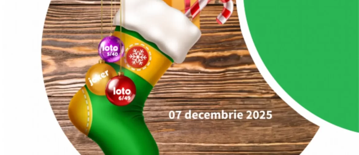 Rezultate Loto 7 Decembrie 2025 – Tragerile Speciale Loto de Moș Nicolae