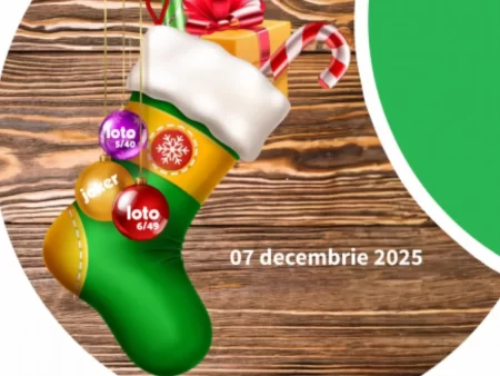 Rezultate Loto 7 Decembrie 2025 – Tragerile Speciale Loto de Moș Nicolae