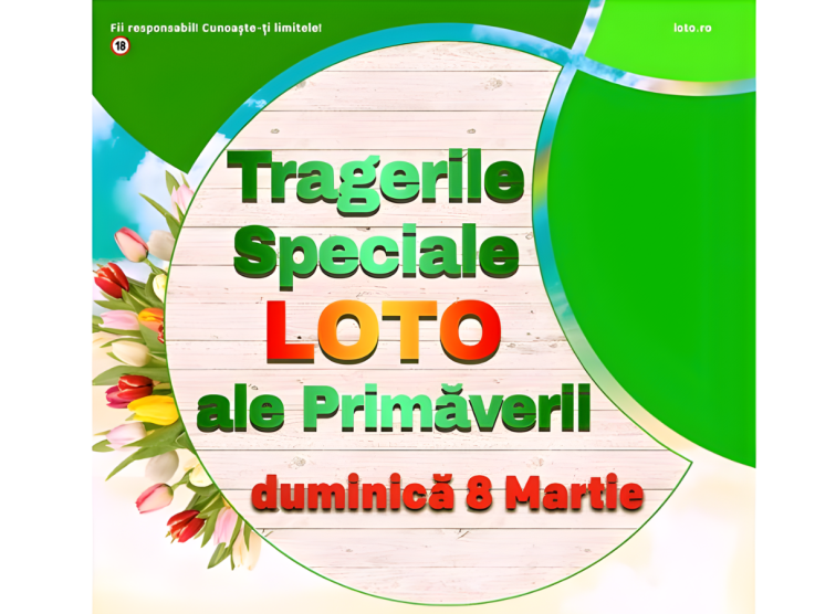 Rezultate Loto 8 Martie 2026 – Tragerile Speciale Loto ale Primăverii
