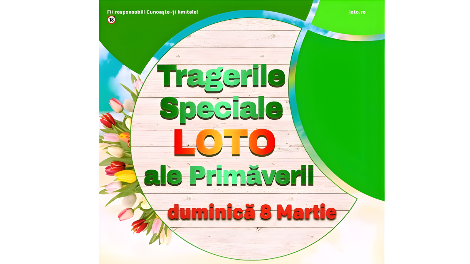 Rezultate Loto 8 Martie 2026 – Tragerile Speciale Loto ale Primăverii