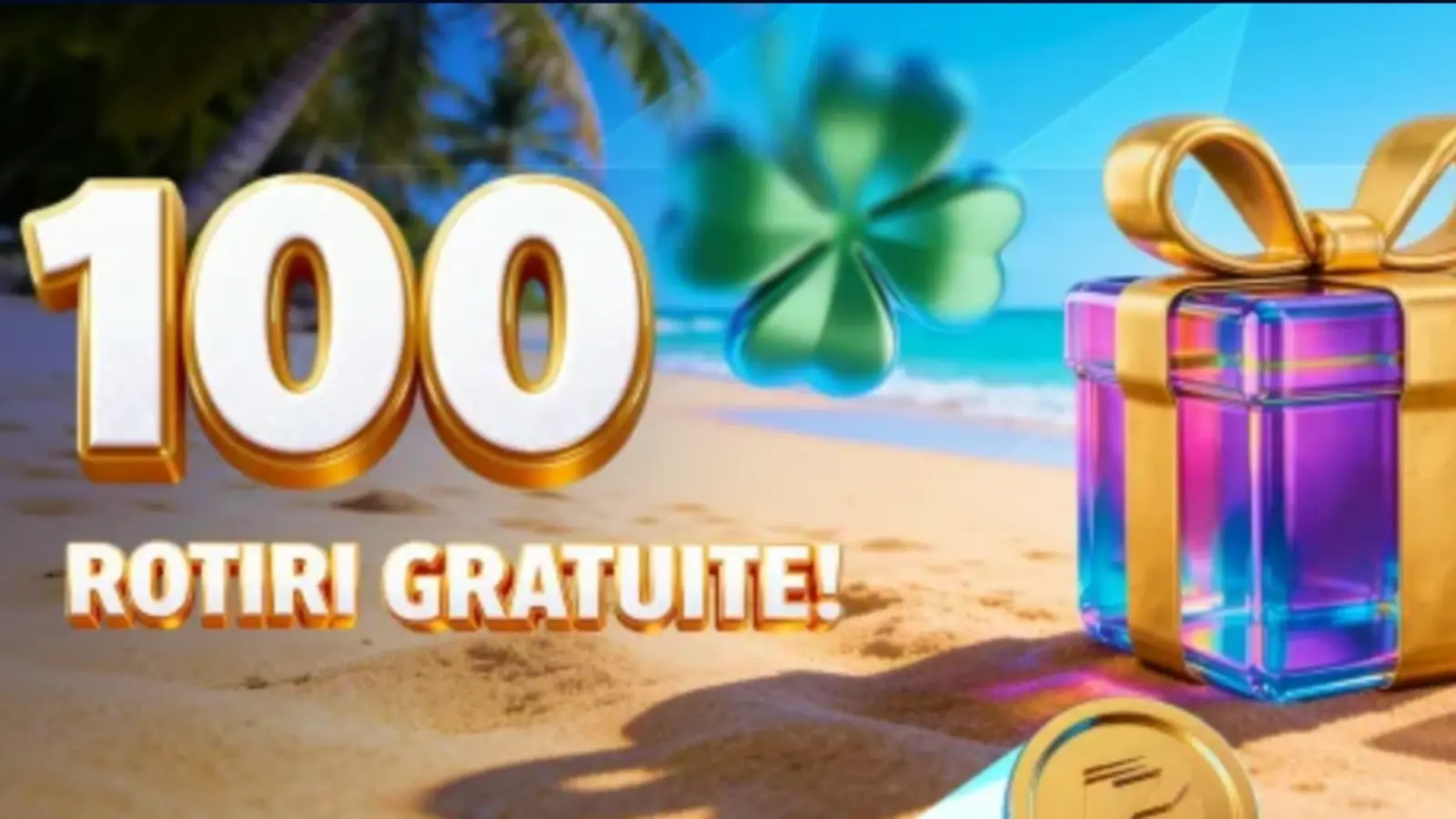 100 Rotiri Gratuite – bonus la verificare